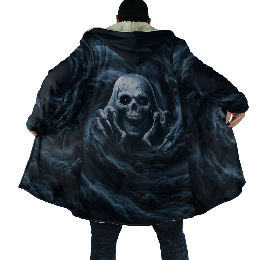 Scary 3D Illusion Horror Skull Cloak