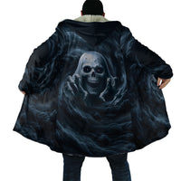 Scary 3D Illusion Horror Skull Cloak