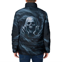 Scary 3D Illusion Horror Skull Padded Jacket