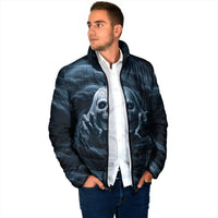 Scary 3D Illusion Horror Skull Padded Jacket
