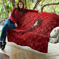 Merry Creepmas Mari Lwyd Quilt Folklore Ghost Horse Christmas - Wonder Print Shop