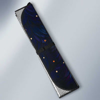 Stained Glass Krampus Auto Sun Shade Gothic Christmas Myth - Wonder Print Shop