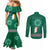 irish-celtic-cross-and-harp-with-ireland-shamrock-personalized-couples-matching-mermaid-dress-and-long-sleeve-button-shirt