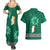 Irish Celtic Cross and Harp with Ireland Shamrock Personalized Couples Matching Summer Maxi Dress and Hawaiian Shirt LT9 - Wonder Print Shop