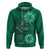 Irish Celtic Cross and Harp with Ireland Shamrock Personalized Hoodie - Wonder Print Shop