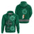 Irish Celtic Cross and Harp with Ireland Shamrock Personalized Hoodie - Wonder Print Shop