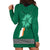 Irish Celtic Cross and Harp with Ireland Shamrock Personalized Hoodie Dress - Wonder Print Shop