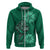 Irish Celtic Cross and Harp with Ireland Shamrock Personalized Zip Hoodie - Wonder Print Shop