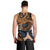 African Ankara Motifs Mixed Animal Skins Men Tank Top