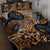 African Ankara Motifs Mixed Animal Skins Quilt Bed Set - Wonder Print Shop