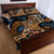 African Ankara Motifs Mixed Animal Skins Quilt Bed Set - Wonder Print Shop