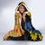 African Ethnic Kitenge Ankara Style Hooded Blanket - Wonder Print Shop