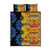 African Ethnic Kitenge Ankara Style Quilt Bed Set - Wonder Print Shop