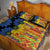 African Ethnic Kitenge Ankara Style Quilt Bed Set - Wonder Print Shop