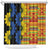 African Ethnic Kitenge Ankara Style Shower Curtain - Wonder Print Shop