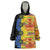 African Ethnic Kitenge Ankara Style Wearable Blanket Hoodie