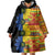 African Ethnic Kitenge Ankara Style Wearable Blanket Hoodie