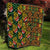 African Tribal Geometric Mixed Kanga Pattern Quilt - Wonder Print Shop