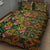 African Tribal Geometric Mixed Kanga Pattern Quilt Bed Set - Wonder Print Shop