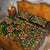 African Tribal Geometric Mixed Kanga Pattern Quilt Bed Set - Wonder Print Shop