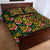 African Tribal Geometric Mixed Kanga Pattern Quilt Bed Set - Wonder Print Shop