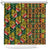 African Tribal Geometric Mixed Kanga Pattern Shower Curtain - Wonder Print Shop