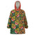 African Tribal Geometric Mixed Kanga Pattern Wearable Blanket Hoodie