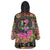 African Women Ethnic Motifs Wearable Blanket Hoodie