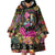 African Women Ethnic Motifs Wearable Blanket Hoodie