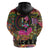 African Women Ethnic Motifs Zip Hoodie - Wonder Print Shop