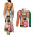 India Gandhi Martyr's Day Couples Matching Tank Maxi Dress and Long Sleeve Button Shirt Shaheed Diwas Ashoka Chakra