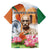 India Gandhi Martyr's Day Family Matching Long Sleeve Bodycon Dress and Hawaiian Shirt Shaheed Diwas Ashoka Chakra LT9 - Wonder Print Shop