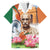 India Gandhi Martyr's Day Family Matching Off The Shoulder Long Sleeve Dress and Hawaiian Shirt Shaheed Diwas Ashoka Chakra