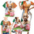 India Gandhi Martyr's Day Family Matching Short Sleeve Bodycon Dress and Hawaiian Shirt Shaheed Diwas Ashoka Chakra - Wonder Print Shop