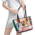 India Gandhi Martyr's Day Leather Tote Bag Shaheed Diwas Ashoka Chakra