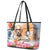 India Gandhi Martyr's Day Leather Tote Bag Shaheed Diwas Ashoka Chakra