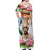 India Gandhi Martyr's Day Off Shoulder Maxi Dress Shaheed Diwas Ashoka Chakra - Wonder Print Shop