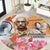 India Gandhi Martyr's Day Round Carpet Shaheed Diwas Ashoka Chakra - Wonder Print Shop