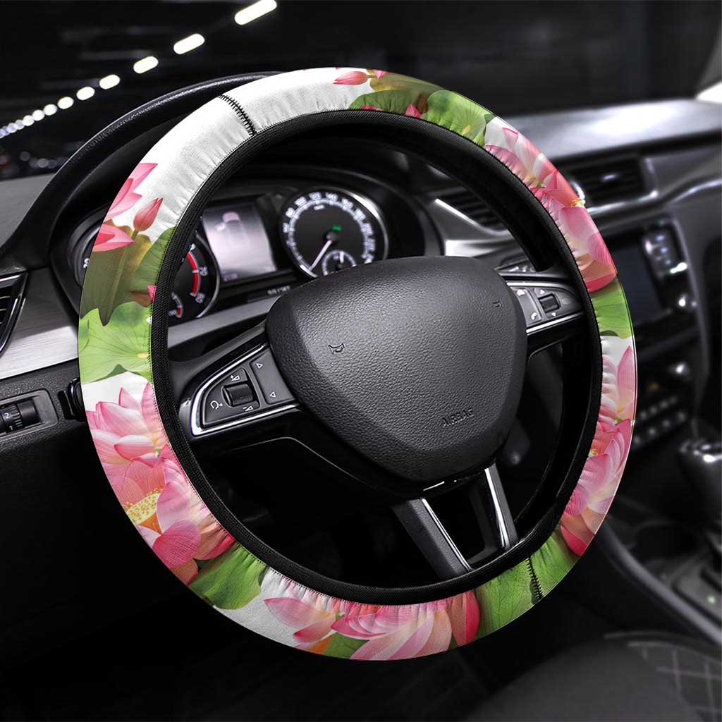 India Gandhi Martyr's Day Steering Wheel Cover Shaheed Diwas Ashoka Chakra - Wonder Print Shop