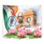 India Gandhi Martyr's Day Tapestry Shaheed Diwas Ashoka Chakra - Wonder Print Shop