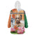 India Gandhi Martyr's Day Wearable Blanket Hoodie Shaheed Diwas Ashoka Chakra - Wonder Print Shop