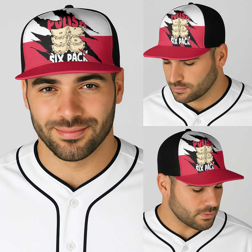 Polish Pierogi Six Pack Baseball Net Cap