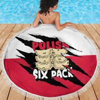 Polish Pierogi Six Pack Beach Blanket