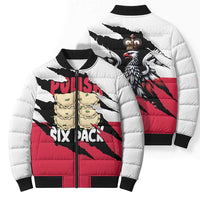 Polish Pierogi Six Pack Bomber Puffer Jacket