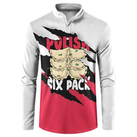 Polish Pierogi Six Pack Button Sweatshirt