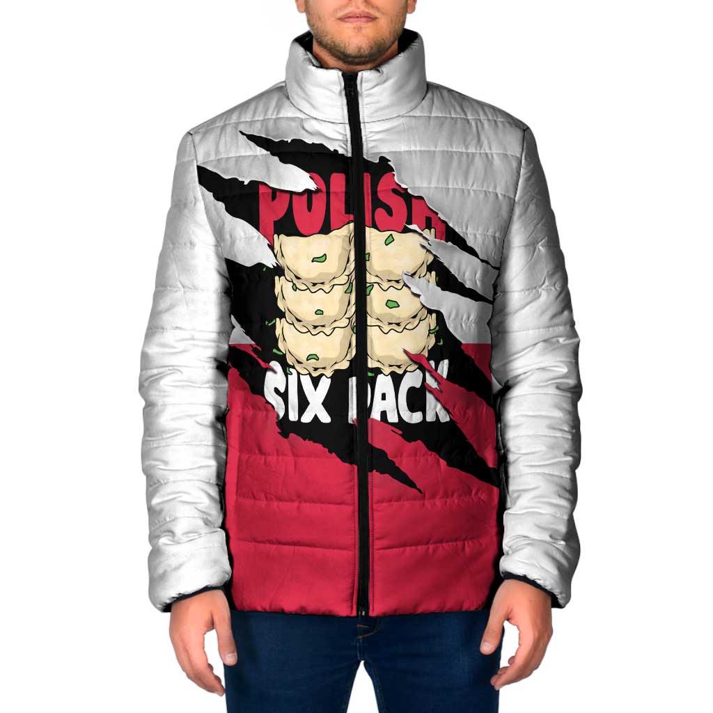 Polish Pierogi Six Pack Padded Jacket