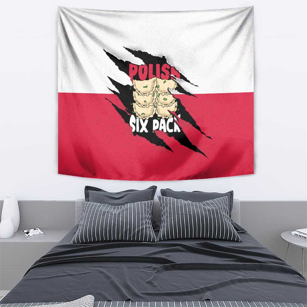 Polish Pierogi Six Pack Tapestry