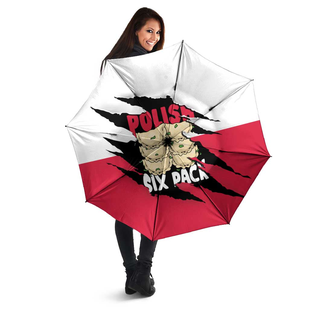 Polish Pierogi Six Pack Umbrella