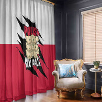 Polish Pierogi Six Pack Window Curtain