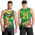 Brazil Canarinho Football Custom Men Tank Top Bora Brasil! Go Brazil!